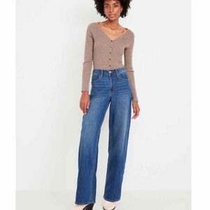 Old Navy Wow Wide Leg Jeans Sz 2